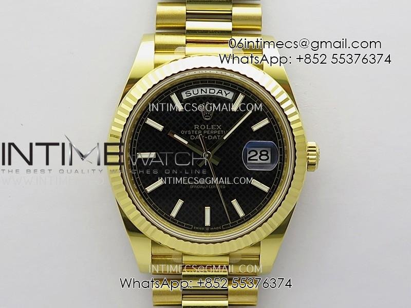 day-date-40-yg-228238-thbf-11-gain-weight-best-edition-black-dial-stick-marker-on-president-bracelet-vr3255-v3.jpg Day Date 40 YG 228238 THBF 1:1 Gain Weight Best Edition Black Dial Stick Marker on President Bracelet VR3255 V3 - Image 1