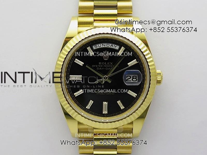 day-date-40-yg-228238-thbf-11-gain-weight-best-edition-black-dial-t-diamond-marker-on-president-bracelet-vr3255-v3.jpg Day Date 40 YG 228238 THBF 1:1 Gain Weight Best Edition Black Dial T Diamond Marker on President Bracelet VR3255 V3 - Image 1