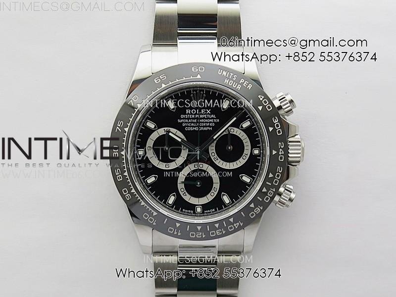 daytona-116500-904l-ss-vsf-11-best-edition-black-dial-on-904l-ss-braclet-sa4130.jpg Daytona 116500 904L SS VSF 1:1 Best Edition Black Dial on 904L SS Braclet SA4130 - Image 1