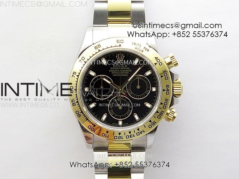 daytona-116503-ss-yg-qf-1-1-best-edition-black-dial-on-ss-yg-bracelet-sh4130-v3-gain-weight.jpg Daytona 116503 SS/YG QF 1:1 Best Edition Black Dial on SS/YG Bracelet SH4130 V3 (Gain Weight) - Image 1