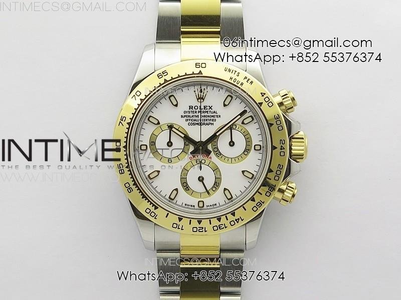 daytona-116503-yg-ss-apsf-white-dial-stick-markers-on-yg-ss-bracelet-slim-a7750.jpg Daytona 116503 YG/SS APSF White Dial Stick Markers On YG/SS Bracelet Slim A7750 - Image 1