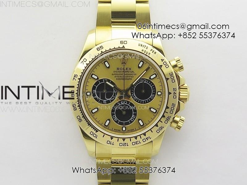 daytona-116508-yg-apsf-gold-dial-black-subdial-stick-markers-on-yg-bracelet-slim-a7750.jpg Daytona 116508 YG APSF Gold Dial Black Subdial Stick Markers On YG Bracelet Slim A7750 - Image 1