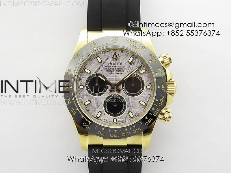 daytona-116518ln-yg-apsf-best-edition-meteorite-dial-sticks-markers-on-rubber-strap-slim-a7750.jpg Daytona 116518LN YG APSF Best Edition Meteorite Dial Sticks Markers On Rubber Strap Slim A7750 - Image 1