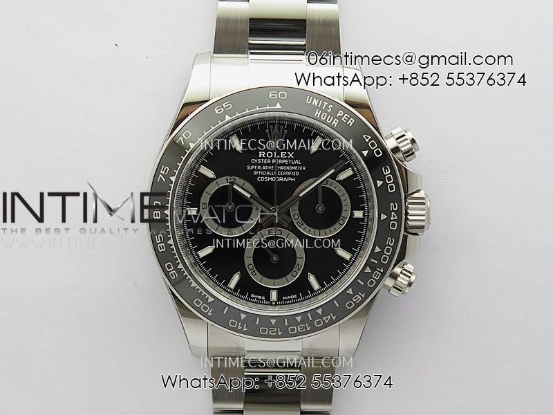 daytona-126500-904l-steel-arf-11-best-edition-black-dial-on-ss-bracelet-sh4131.jpg Daytona 126500 904L Steel ARF 1:1 Best Edition Black Dial On SS Bracelet SH4131 - Image 1