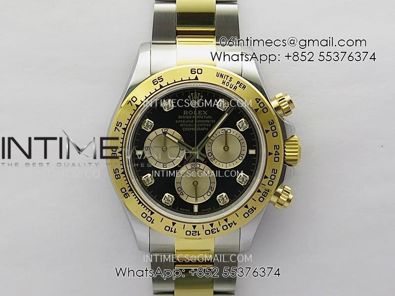 daytona-126503-ssyg-gain-weight-qf-11-best-edition-black-dial-diamond-marker-on-oyster-bracelet-sh4131.jpg Daytona 126503 SS/YG Gain Weight QF 1:1 Best Edition Black Dial Diamond Marker On Oyster Bracelet SH4131 - Image 1