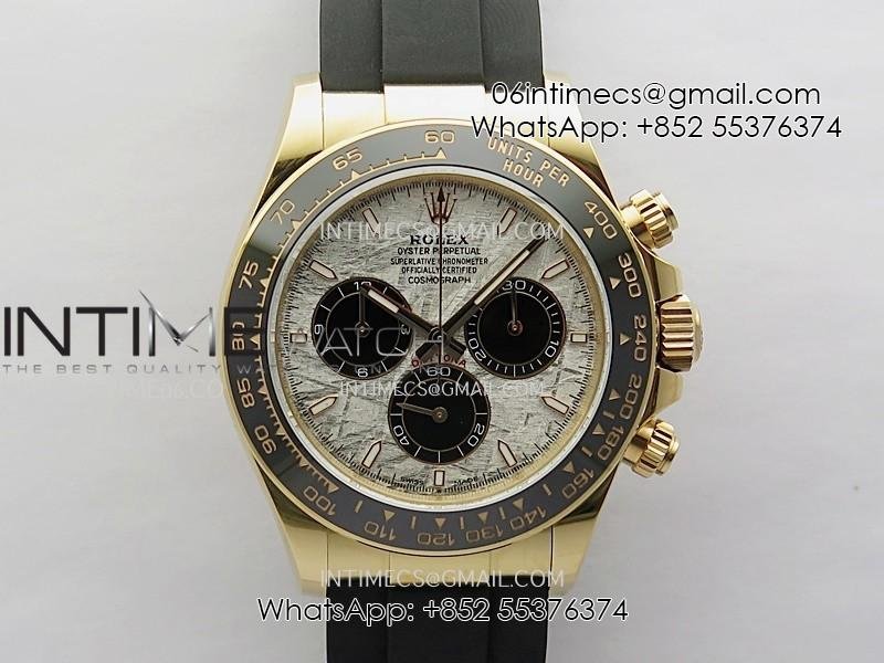 Daytona 126515 Gain Weight APSF 1:1 Best Edition Real Meteorite Dial Sticks Markers on Oysterflex Strap SH4131