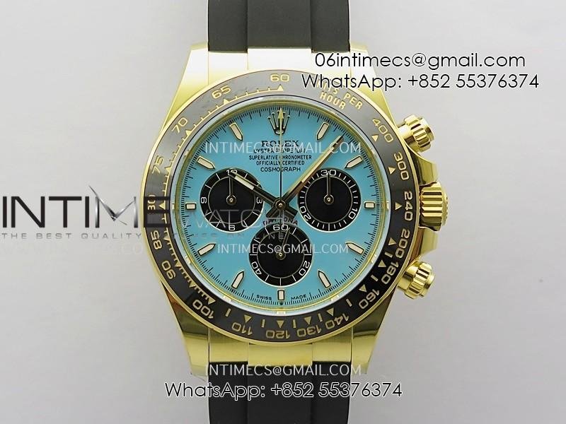 daytona-126518-gain-weight-apsf-11-best-edition-tiffany-turquoise-blue-dial-sticks-markers-on-oysterflex-strap-sh4131.jpg Daytona 126518 Gain Weight APSF 1:1 Best Edition Tiffany Turquoise Blue Dial Sticks Markers on Oysterflex Strap SH4131 - Image 1