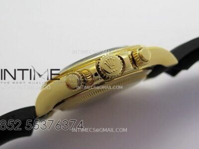 Daytona 126518 UFO Gain Weight 1:1 YG Best Edition Meteorite Dial On Oysterflex Rubber Strap UF4131 (Free Sprung) - Image 13