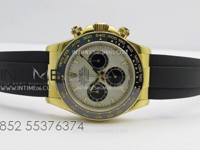 Daytona 126518 UFO Gain Weight 1:1 YG Best Edition Meteorite Dial On Oysterflex Rubber Strap UF4131 (Free Sprung) - Image 3