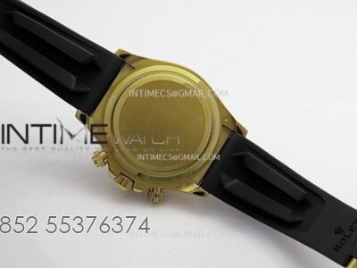 Daytona 126518 UFO Gain Weight 1:1 YG Best Edition Meteorite Dial On Oysterflex Rubber Strap UF4131 (Free Sprung) - Image 25