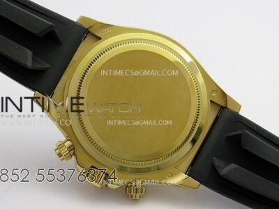 Daytona 126518 UFO Gain Weight 1:1 YG Best Edition Meteorite Dial On Oysterflex Rubber Strap UF4131 (Free Sprung) - Image 26