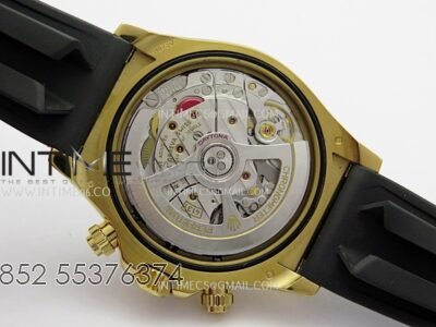 Daytona 126518 UFO Gain Weight 1:1 YG Best Edition Meteorite Dial On Oysterflex Rubber Strap UF4131 (Free Sprung) - Image 28