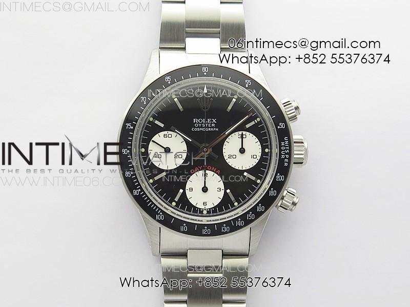 daytona-6263-ss-jkf-best-edition-black-dial-white-subdials-black-tachymeter-bezel-on-ss-bracelet-venus-75.jpg Daytona 6263 SS JKF Best Edition Black Dial White Subdials Black Tachymeter Bezel on SS Bracelet Venus 75 - Image 1