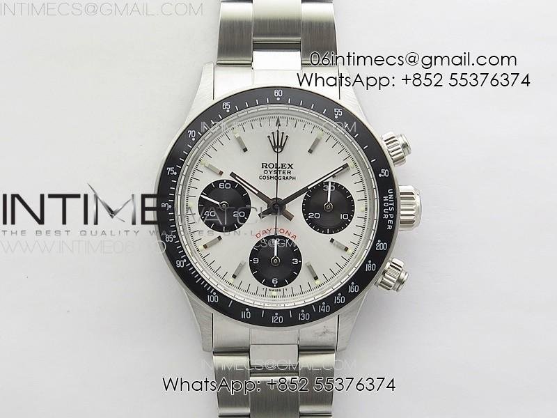 daytona-6263-ss-jkf-best-edition-silver-black-dial-black-tachymeter-bezel-on-ss-bracelet-venus-75.jpg Daytona 6263 SS JKF Best Edition Silver/Black Dial Black Tachymeter Bezel on SS Bracelet Venus 75 - Image 1