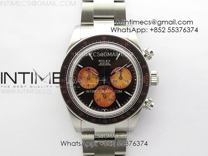 daytona-ss-adgf-best-edition-black-orange-dial-on-ss-bracelet-a7750.jpg Daytona SS ADGF Best Edition Black/Orange Dial on SS Bracelet A7750 - Image 1