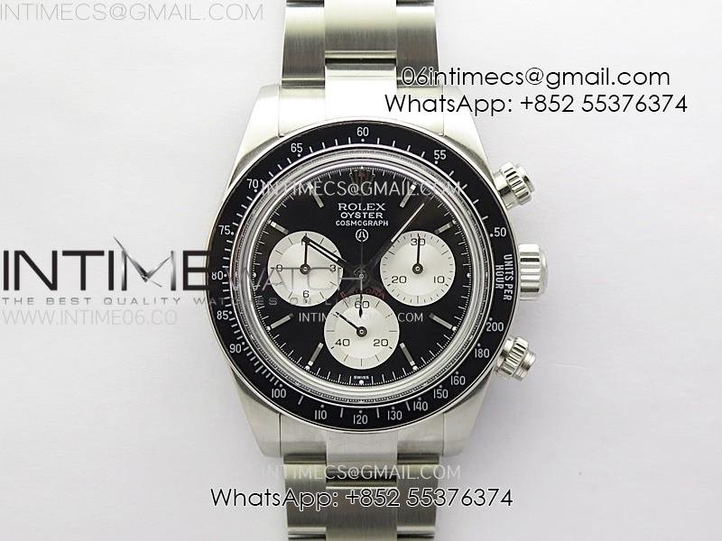 daytona-ss-adgf-best-edition-black-white-dial-on-ss-bracelet-a7750.jpg Daytona SS ADGF Best Edition Black/White Dial on SS Bracelet A7750 - Image 1