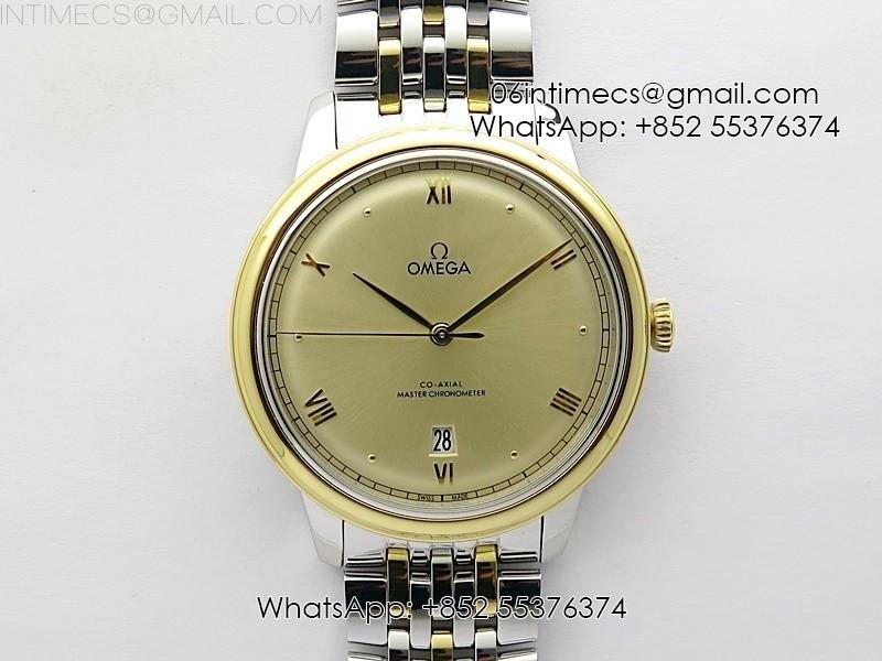 de-ville-40mm-ss-yg-gtf-1-1-best-edition-gold-dial-on-ss-yg-bracelet-a8000free-leather-straps.jpg De Ville 40mm SS/YG GTF 1:1 Best Edition Gold Dial on SS/YG Bracelet A8000(Free Leather Straps) - Image 1