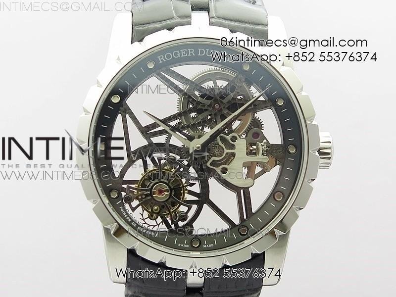excalibur-rddbex0393-ss-bbr-best-edition-skeleton-dial-on-black-leather-strap-a2136-tourbillon-v4.jpg Excalibur Rddbex0393 SS BBR Best Edition Skeleton Dial on Black Leather Strap A2136 Tourbillon V4 - Image 1