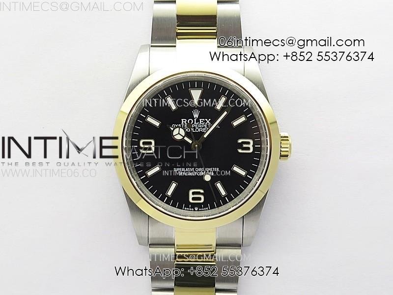 explorer-124270-36mm-ss-yg-bp-1-1-best-edition-black-dial-on-ss-bracelet-sa3230.jpg Explorer 124270 36mm SS/YG BP 1:1 Best Edition Black Dial on SS Bracelet SA3230 - Image 1