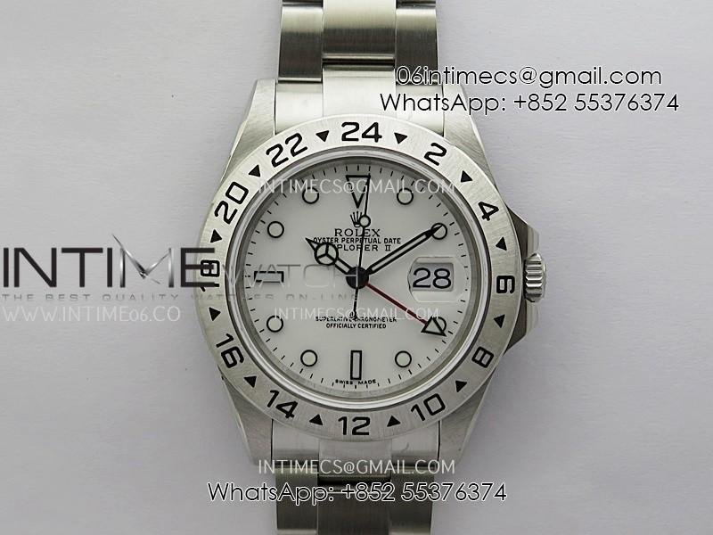 explorer-ii-40mm-16570-ss-bp-best-edition-white-dial-on-ss-bracelet-super-clone-vr3186.jpg Explorer II 40mm 16570 SS BP Best Edition White Dial On SS Bracelet Super Clone VR3186 - Image 1