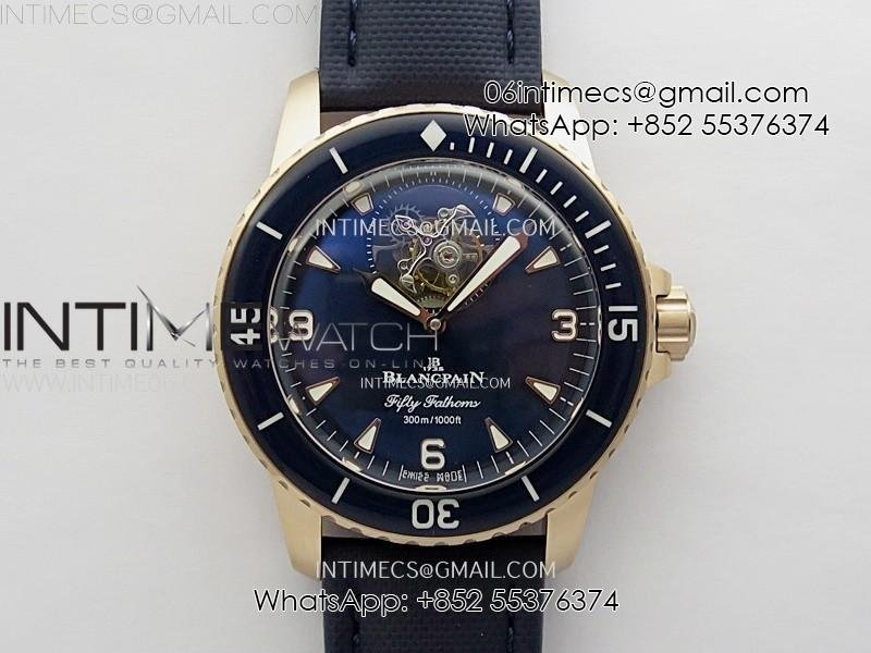 fifty-fathoms-rg-ysf-best-edition-blue-dial-on-blue-sail-canvas-strap-asian-tourbillonfree-extra-black-strap.jpg Fifty Fathoms RG YSF Best Edition Blue Dial on Blue Sail-canvas Strap Asian Tourbillon (Free Extra Black Strap) - Image 1