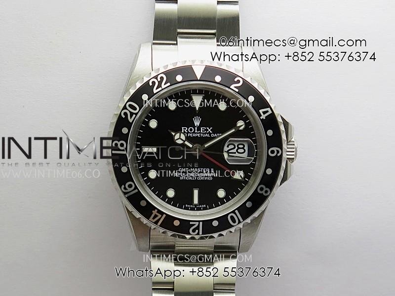 gmt-master-16710-black-bezel-ss-bp-best-edition-black-dial-on-oyster-bracelet-super-clone-3186.jpg GMT-Master 16710 Black Bezel SS BP Best Edition Black Dial On Oyster Bracelet Super Clone 3186 - Image 1