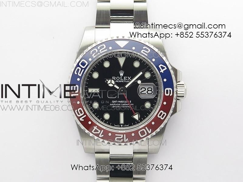 gmt-master-ii-116719-blnr-red-blue-ceramic-904l-bp-1-1-best-edition-black-dial-on-vr3285-correct-hand-stack.jpg GMT-Master II 116719 BLNR Red/Blue Ceramic 904L BP 1:1 Best Edition Black Dial On VR3285 (Correct Hand Stack) - Image 1