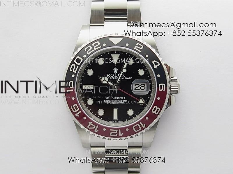 gmt-master-ii-126710-black-red-ceramic-904l-ss-arf-best-edition-black-dial-on-oyster-bracelet-vr3285-chs.jpg GMT-Master II 126710 Black/Red Ceramic 904L SS ARF Best Edition Black Dial on Oyster Bracelet VR3285 CHS - Image 1
