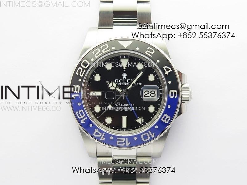 gmt-master-ii-126710-blnr-blue-black-ceramic-cf-1-1-best-edition-black-dial-on-oyster-bracelet-sh3285-chs.jpg GMT-Master II 126710 BLNR Blue/Black Ceramic C+F 1:1 Best Edition Black Dial on Oyster Bracelet SH3285 CHS - Image 1