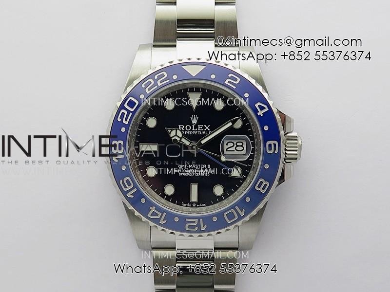 gmt-master-ii-126710-darklight-blue-ceramic-904l-ss-arf-11-best-edition-blue-dial-on-oyster-bracelet-vr3285-chs.jpg GMT Master II 126710 Dark/Light Blue Ceramic 904L SS AR+F 1:1 Best Edition Blue Dial on Oyster Bracelet VR3285 CHS - Image 1