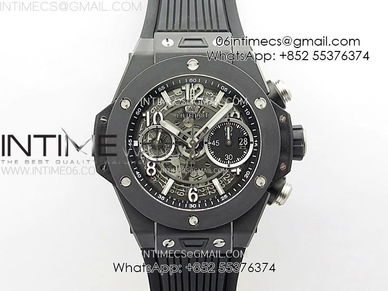 hublot-big-bang-unico-42mm-real-black-ceramic-bbf-1-1-best-edition-black-skeleton-dial-on-black-rubber-strap-a1280.jpg Hublot Big Bang Unico 42mm Real Black Ceramic BBF 1:1 Best Edition Black Skeleton Dial on Black Rubber Strap A1280 - Image 1