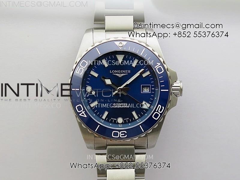 hydroconquest-l37904-43mm-ss-blue-ceramic-bezel-etc-1-1-best-edition-blue-dial-on-ss-bracelet-a2836.jpg Hydroconquest L3.790.4 43mm SS Blue Ceramic Bezel ETC 1:1 Best Edition Blue Dial on SS Bracelet A2836 - Image 1