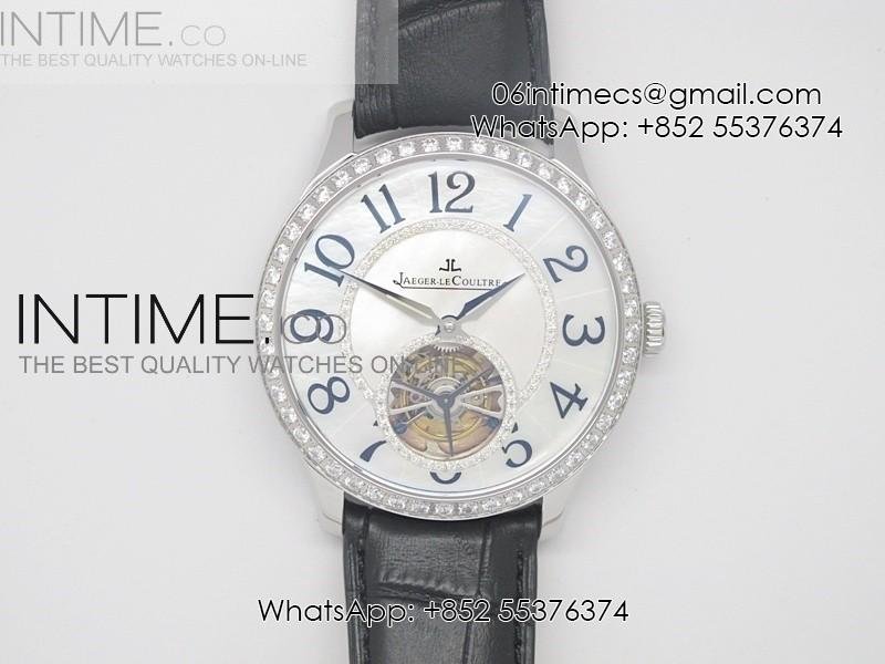 jaeger-lecoultre-ss-diamond-white-pearl-face-flying-tourbillon.jpg Jaeger-LeCoultre SS/Diamond White Pearl face Flying Tourbillon - Image 1
