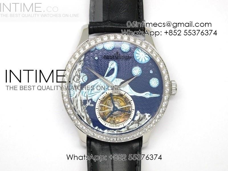 jlc-1-8.jpg Porcelain Crane Tourbillon SS Blue Flying Tourbillon - Image 1