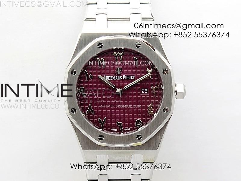 lady-royal-oak-33mm-67651-ss-zf-1-1-best-edition-purple-textured-dial-on-ss-bracelet-ronda-quartz.jpg Lady Royal Oak 33mm 67651 SS ZF 1:1 Best Edition Purple Textured Dial on SS Bracelet RONDA Quartz - Image 1