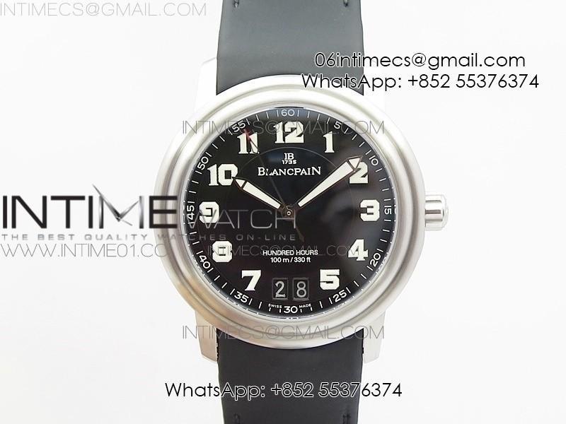 leman-2850b-ss-1-1-best-edition-black-dial-numeral-markers-on-black-rubber-strap-cal6950.jpg LEMAN 2850B SS 1:1 Best Edition Black Dial Numeral Markers on Black Rubber Strap Cal.6950 - Image 1