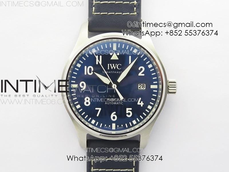 mark-xx-iw328203-ss-mf-1-1-best-edition-blue-dial-on-blue-leather-strap-miyota-9015-free-rubber-strap.jpg Mark XX IW328203 SS M+F 1:1 Best Edition Blue Dial on Blue Leather Strap MIYOTA 9015 (Free rubber strap) - Image 1