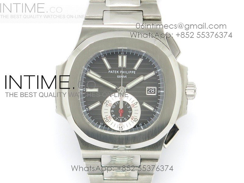 Nautilis Chrono ss/ss Black Dial