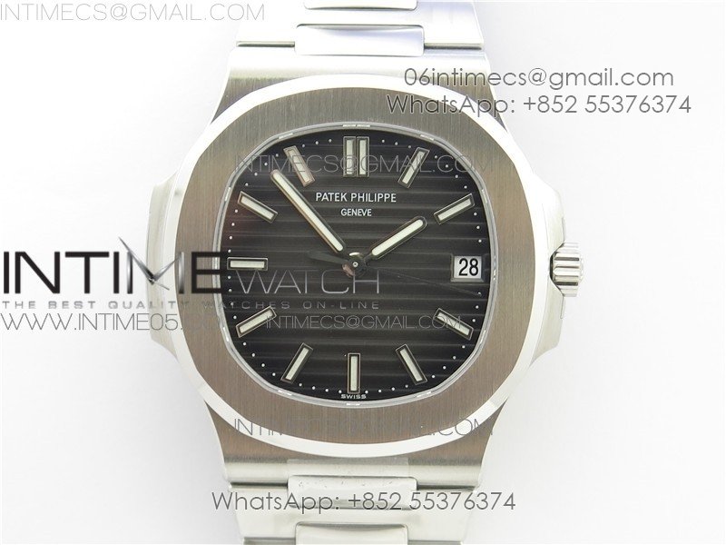 Nautilus 5711/1A GRF Best Edition Gray Textured Dial on SS Bracelet A324 V2