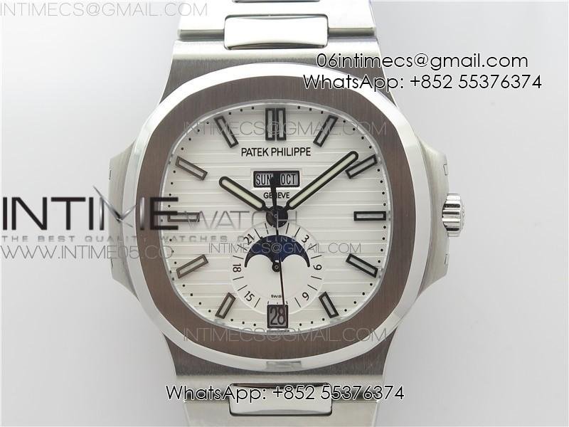 nautilus-5726-1a-014-ss-grf-1-1-best-edition-white-dial-working-annual-calendaron-ss-bracelet-a324.jpg Nautilus 5726/1A-014 SS GRF 1:1 Best Edition White Dial Working Annual Calendaron SS BRACELET A.324 - Image 1