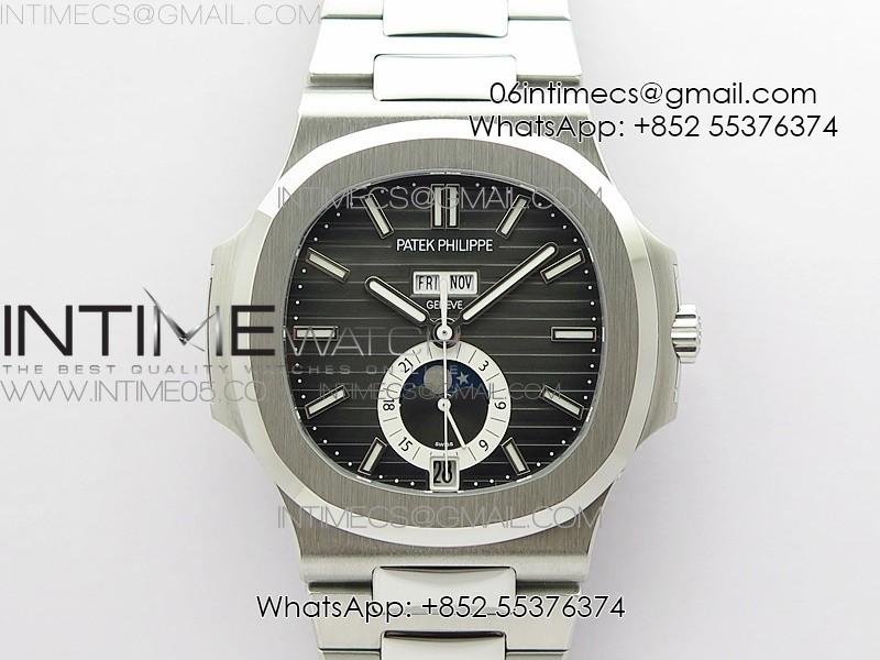 nautilus-5726-ss-grf-1-1-best-edition-gray-dial-working-annual-calendaron-ss-bracelet-a324-v3.jpg NAUTILUS 5726 SS GRF 1:1 BEST EDITION GRAY DIAL WORKING ANNUAL CALENDARON SS BRACELET A.324 V3 - Image 1