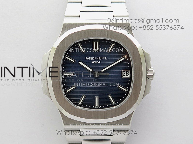 Nautilus 5811 Gain Weight DDF 1:1 Best Edition Blue Textured Dial On SS Bracelet Super Clone DD330