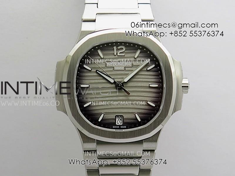 nautilus-7118-ladies-ss-ddf-11-best-edition-gray-dial-on-ss-bracelet-super-clone-dd324-.jpg Nautilus 7118 Ladies SS DDF 1:1 Best Edition Gray Dial On SS Bracelet Super Clone DD324 - Image 1