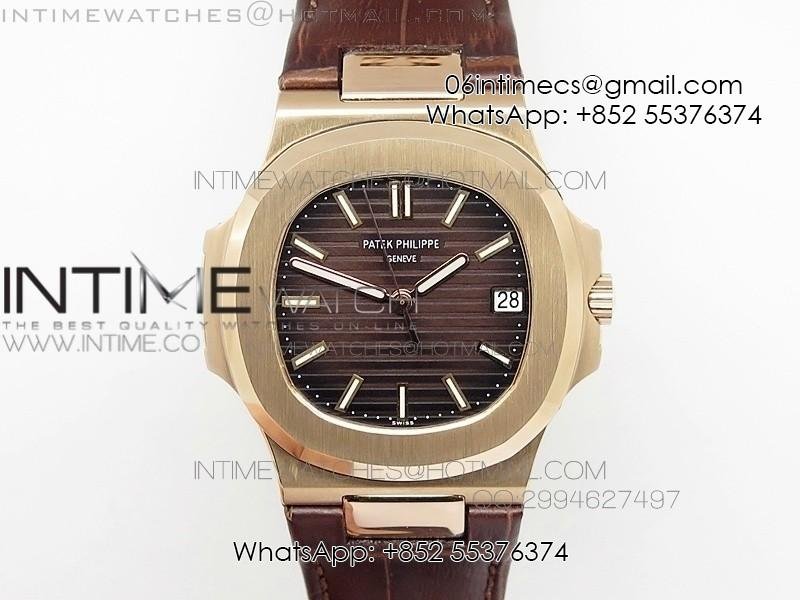 nautilus-jumbo-5711-rg-bp-v2-brown-dial-on-brown-leather-miyota-9015-pp324cs.jpg Nautilus Jumbo 5711 RG BP V2 Brown Dial on Brown Leather MIYOTA 9015 PP324CS - Image 1