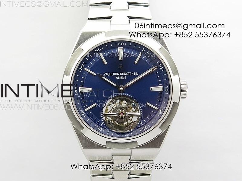 overseas-tourbillon-ss-bbs-best-edition-blue-dial-on-ss-bracelet.jpg Overseas Tourbillon SS BBS Best Edition Blue Dial on SS Bracelet - Image 1