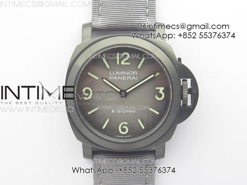 pam2121-dlc-titanium-hwf-1-1-best-edition-gray-dial-on-gray-nylon-strap-a6497.jpg PAM2121 DLC Titanium HWF 1:1 Best Edition Gray Dial On Gray Nylon Strap A6497 - Image 1