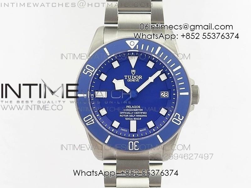 pelagos-blue-zf-1-1-best-edition-blue-dial-on-titanium-bracelet-a2824-free-blue-rubber-strap.jpg Pelagos Blue ZF 1:1 Best Edition Blue Dial on Titanium Bracelet A2824 V5 - Image 1