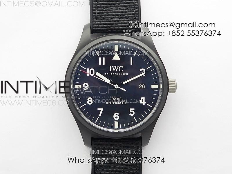 pilot-s-watch-raaf-black-ceramic-mf-1-1-best-edition-on-blue-nylon-strap-a2892.jpg Pilot's Watch RAAF Black Ceramic M+F 1:1 Best Edition on Blue Nylon Strap A2892 - Image 1
