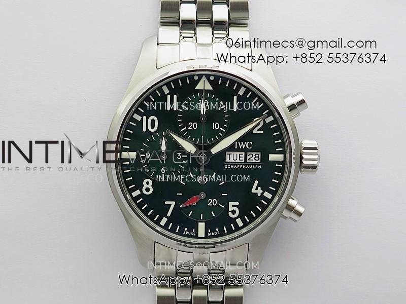 pilot-watch-iw388104-ss-apsf-11-best-edition-green-dial-on-ss-bracelet-a69385.jpg Pilot Watch IW388104 SS APSF 1:1 Best Edition Green Dial On SS Bracelet A69385 - Image 1