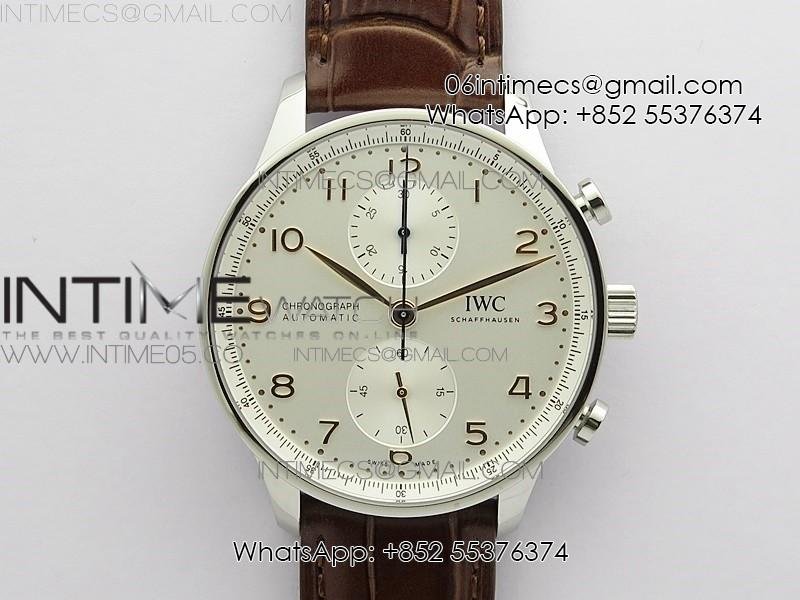 portuguese-iw371604-zf-v3-1-1-best-edition-ss-white-dial-rg-markers-on-brown-leather-strap-a96355.jpg Portuguese IW371604 ZF V3 1:1 Best Edition SS White Dial RG Markers on Brown Leather Strap A96355 - Image 1